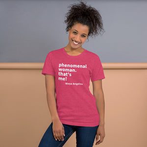 phenomenal woman Short-Sleeve Unisex T-Shirt