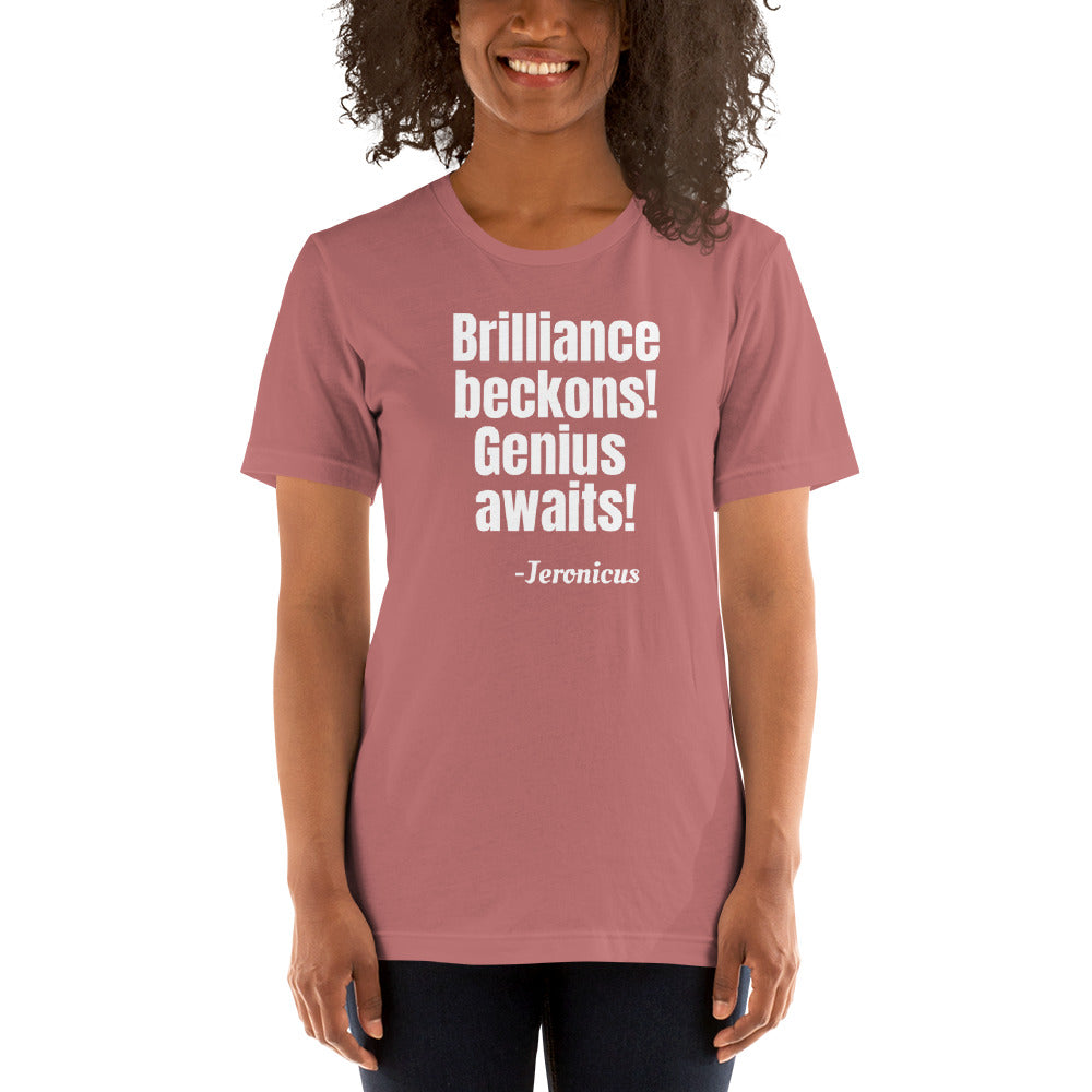 Brilliance beckons Short-Sleeve Unisex T-Shirt