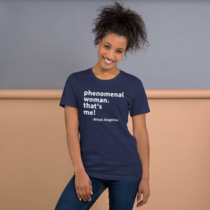phenomenal woman Short-Sleeve Unisex T-Shirt