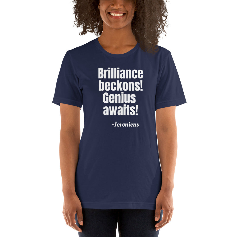 Brilliance beckons Short-Sleeve Unisex T-Shirt