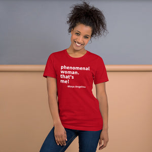 phenomenal woman Short-Sleeve Unisex T-Shirt